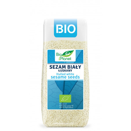 SEZAM BIAŁY ŁUSKANY BIO 200...