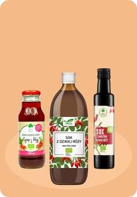 syropy owocowe i inne